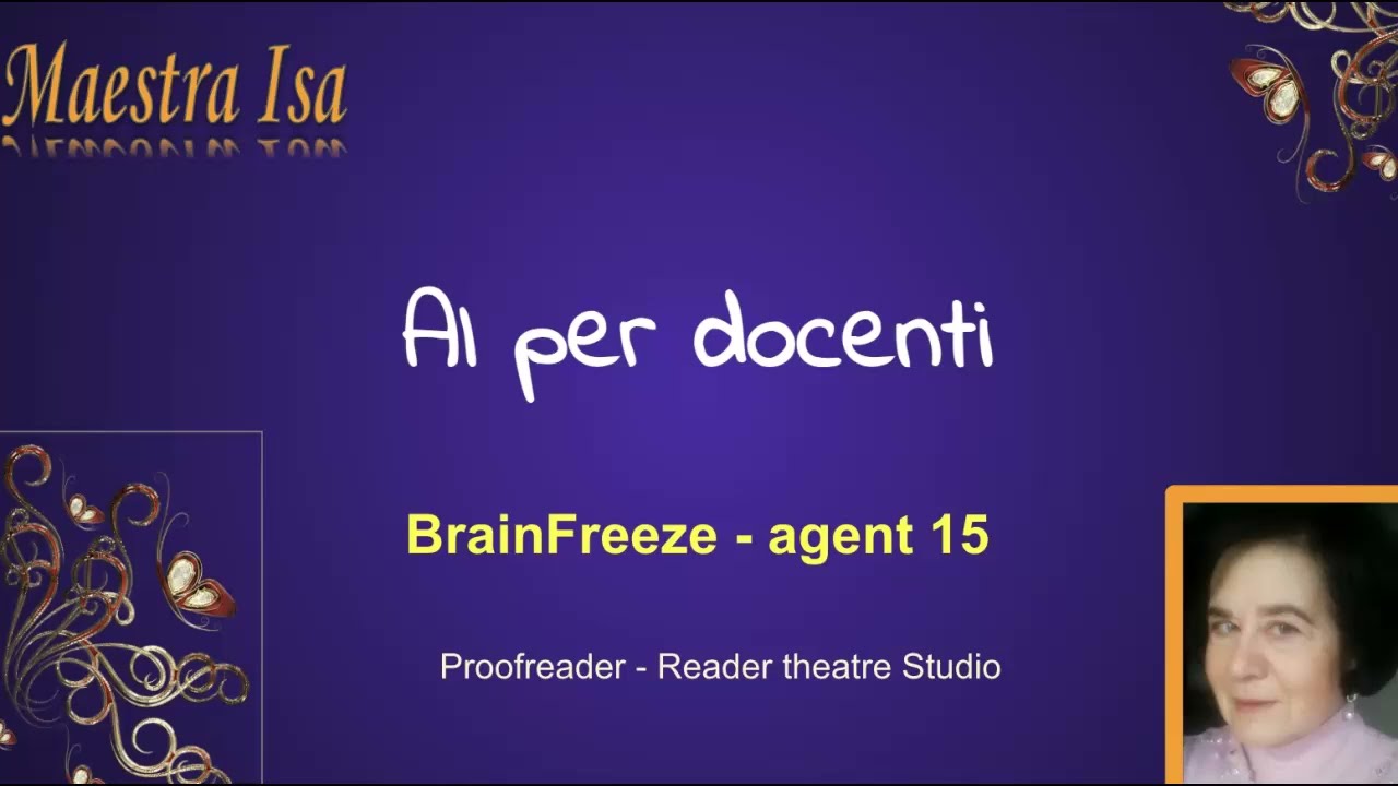 AI per docenti: BrainFreeze 15