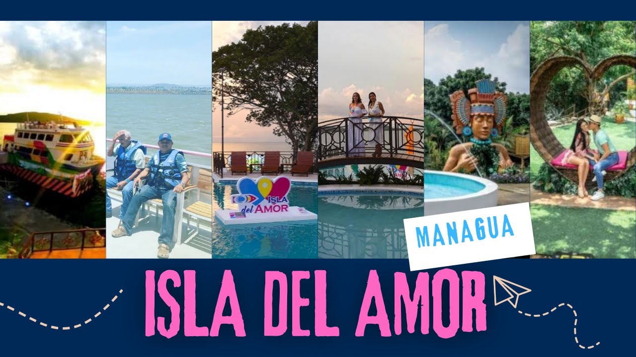 Por primera vez en LA ISLA DEL AMOR🏝️🪴 #managua #isladelamor #puertosalvadorallende #nicaragua