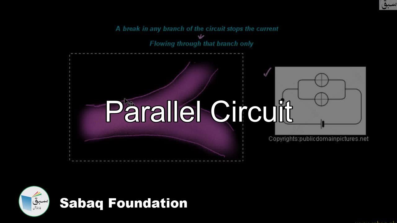 Parallel Circuit, General Science Lecture | Sabaq.pk