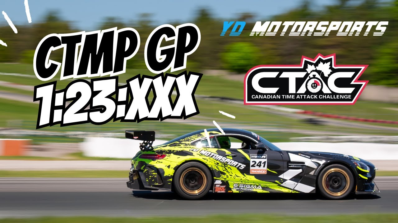 YD's 2016 AMG GTS did 1:23:892 at CTMP Mosport GP!