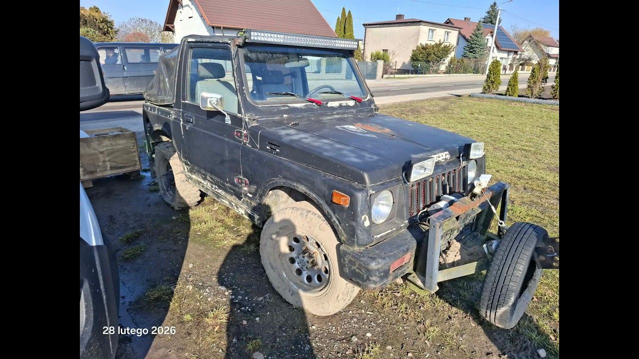 SUZUKI SAMURAI SJ410 - ZNOWU ? Kolejny projekt.