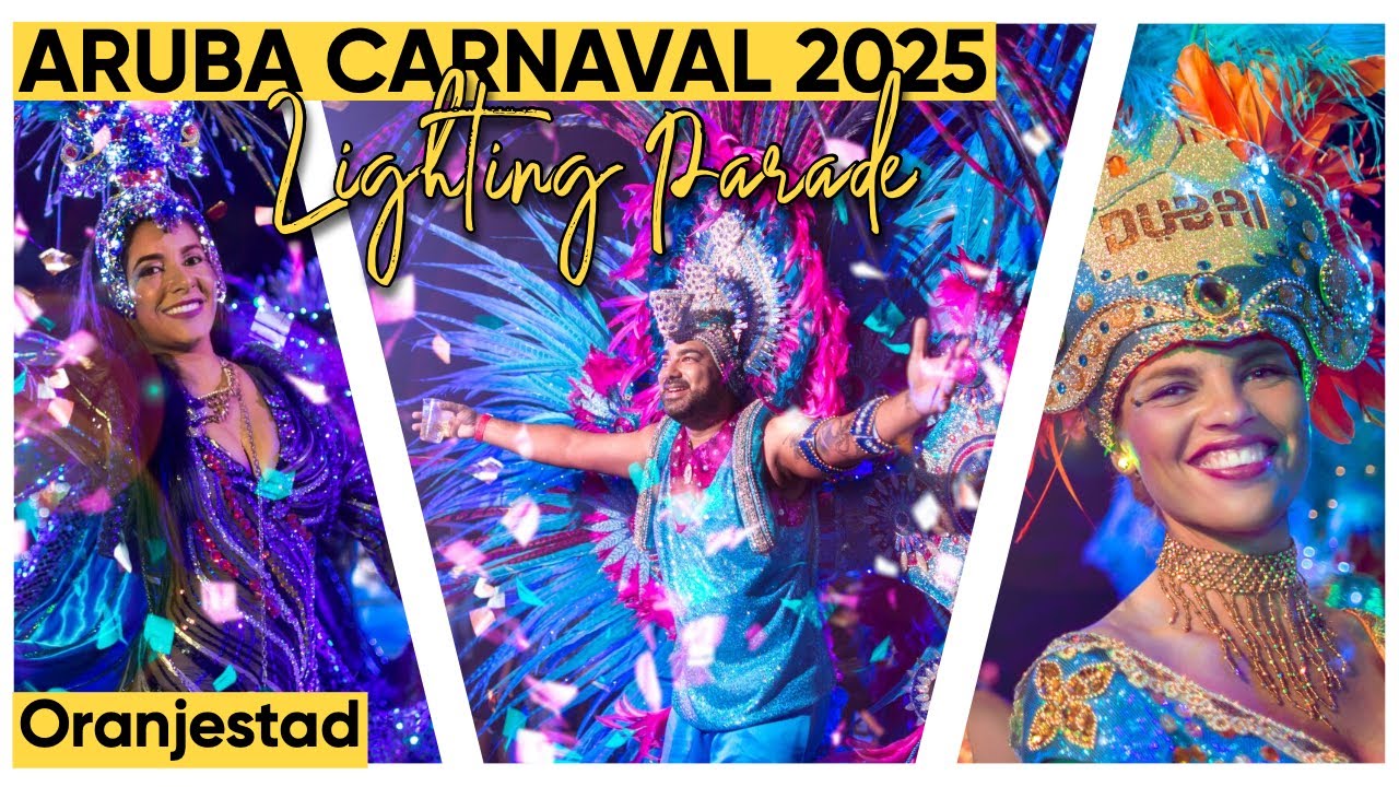 Aruba Carnaval # 71 - Lighting Parade Oranjestad {22 feb. 2025}