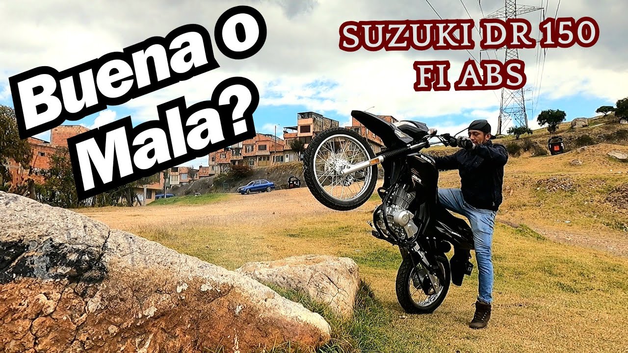 Prueba de manejo SUZUKI DR 150 FI ABS 2025 | ON / OFF | la verdad 😳