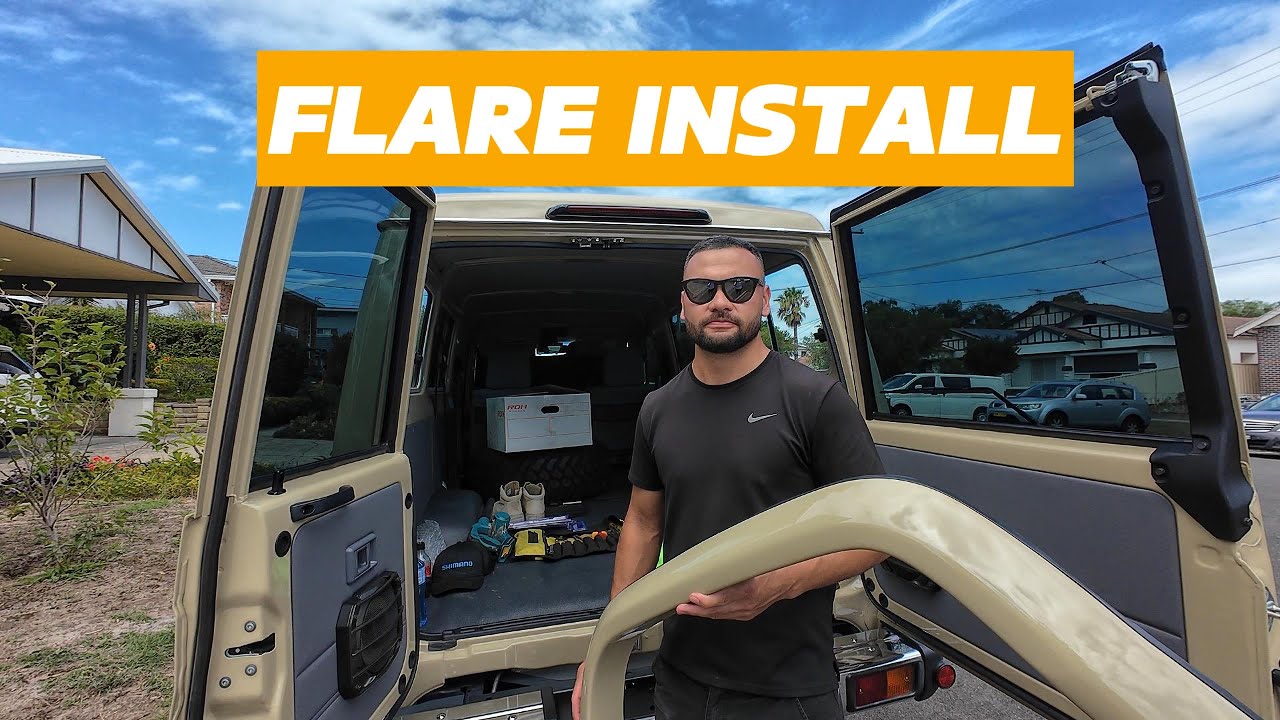 Toyota Land Cruiser Flare Install