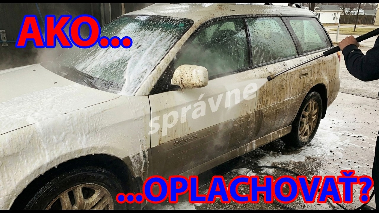 AKO SPRÁVNE OPLACHOVAŤ AUTO? ZHORA NADOL alebo ZDOLA NAHOR?🤔