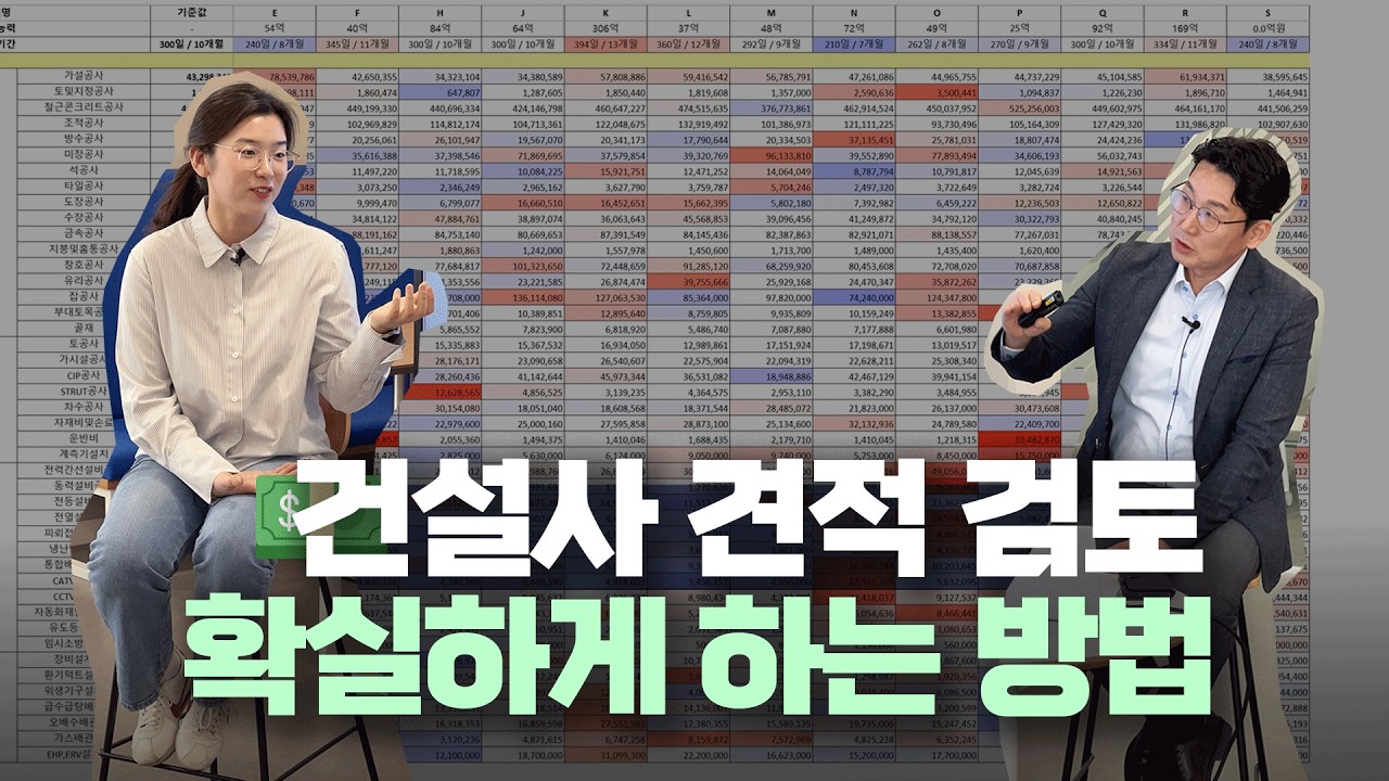 [건축CM EP.10] 건설사마다 다른 공사비, 어떻게 선택해야 할까? #견적비교 #견적문의