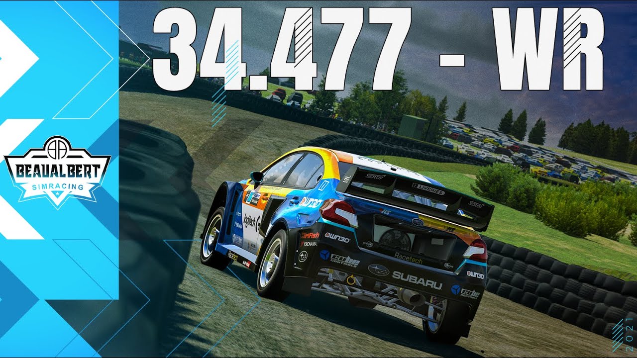 Knockhill Rallycross Review & Hotlap // iRacing