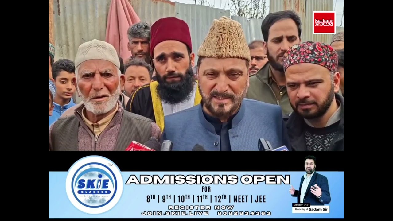 Grand Mufti J&K Nasir-ul-Islam Calls for Unity and Brotherhood on Jumat-ul-Vida in 