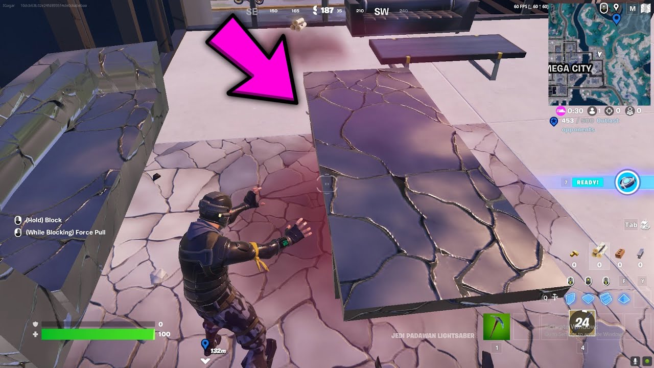 Stage 3 of 3 - Destroy objects or structures with Force abilities