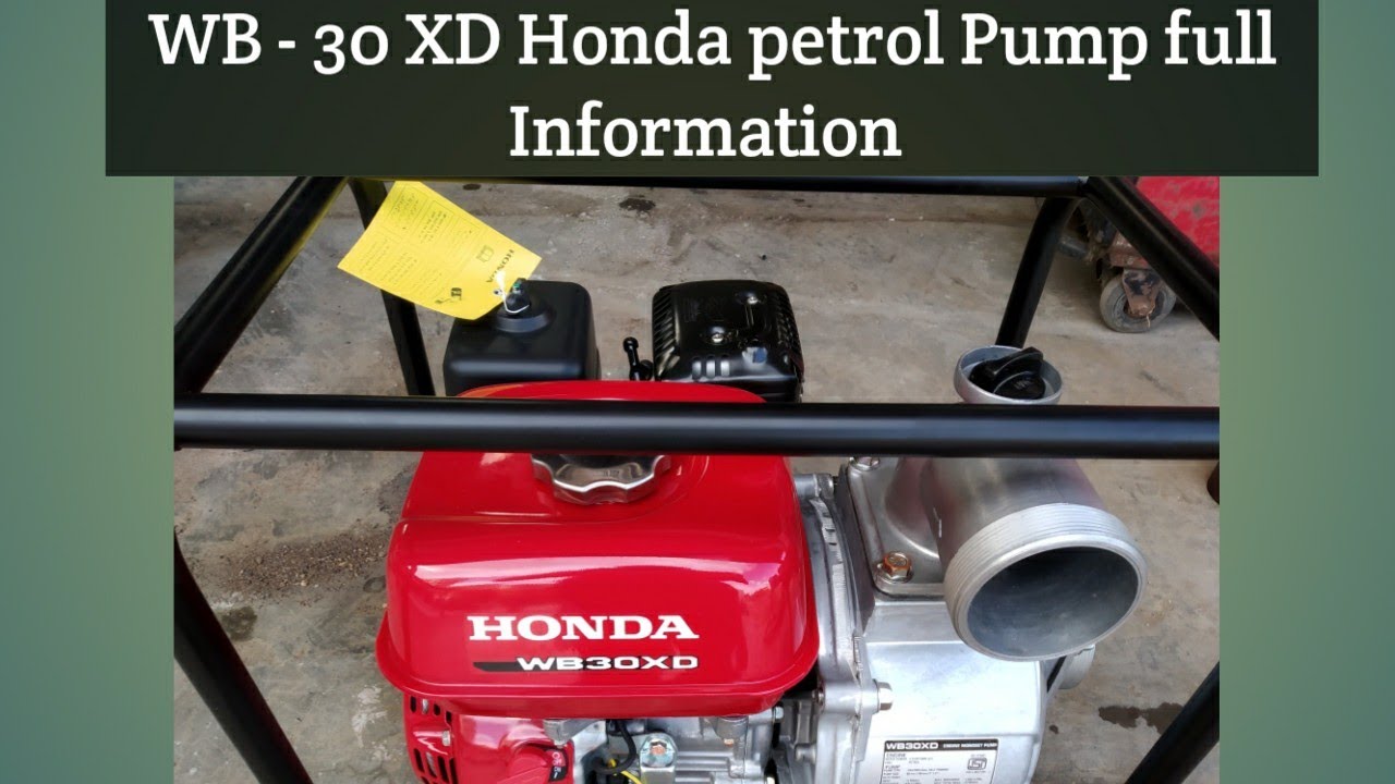 💥HONDA WB - 30 XD Water Pump💥 
