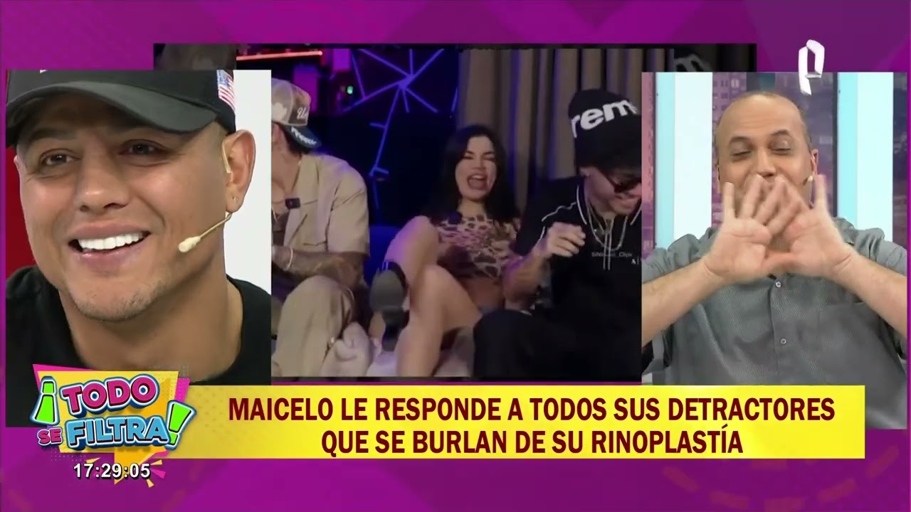 Jonathan Maicelo responde a quienes se burlan de su nariz: 