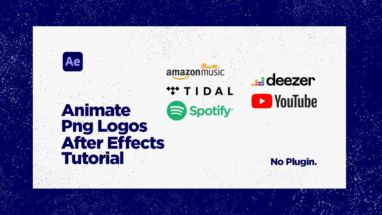 How to Animate any PNG logo inside Adobe After Effects