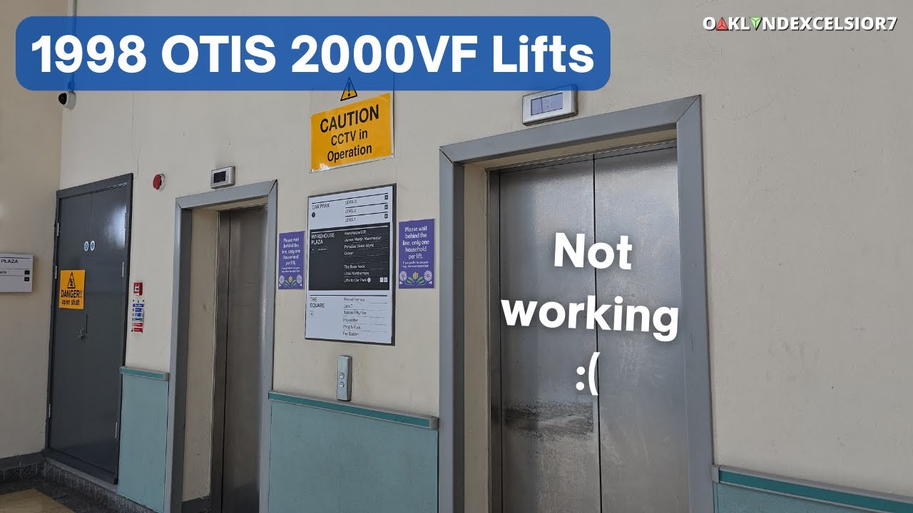 1998 OTIS 2000VF Lifts at Great Northern in Manchester (C Lifts)