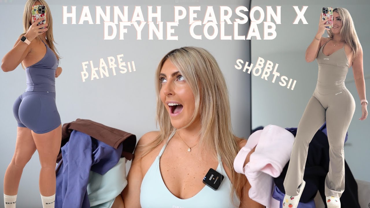 HANNAH PEARSON X DFYNE COLLAB! *FLARE PANTS!!*