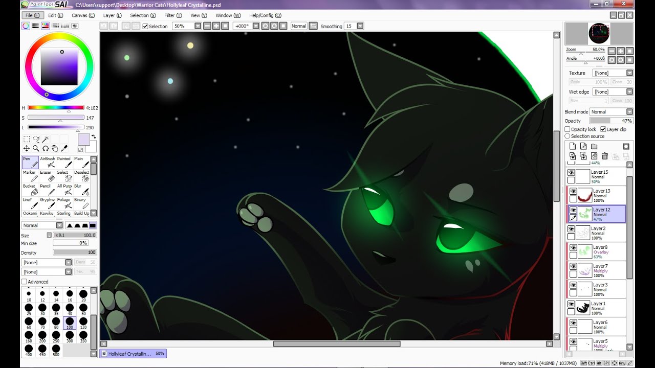 Hollyleaf's Regret | Crystallize | Chibi Speedpaint