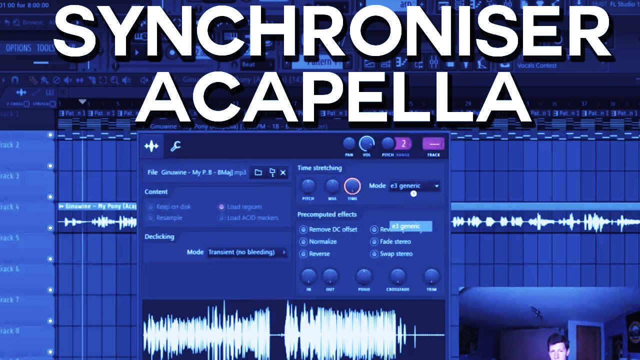 COMMENT SYNCHRONISER UNE A CAPELLA ?