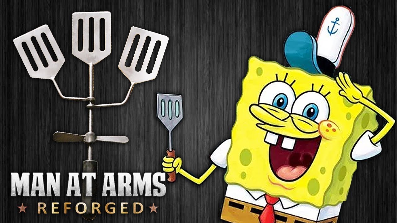Spat, the Hydrodynamic Spatula - SpongeBob SquarePants - MAN AT ARMS: REFORGED