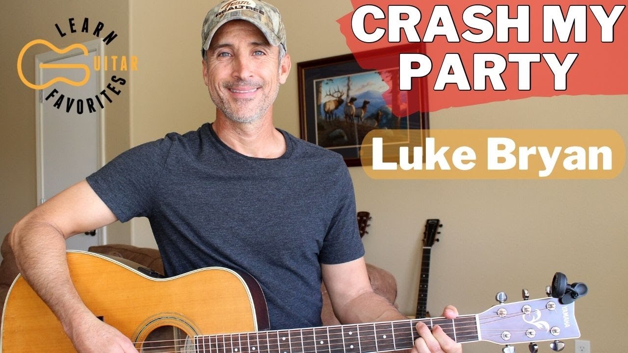 Crash My Party — Люк Брайан — Урок игры на гитаре | Учебное пособие