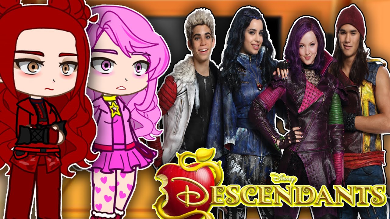 Descendants 4 The Rise Of Red React To Descendants | Full Ver | Gacha react