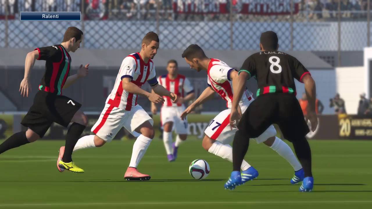 PES 2016 FUS - FAR Derby Rabat Ps4 Botola Pro Maroc Telecom