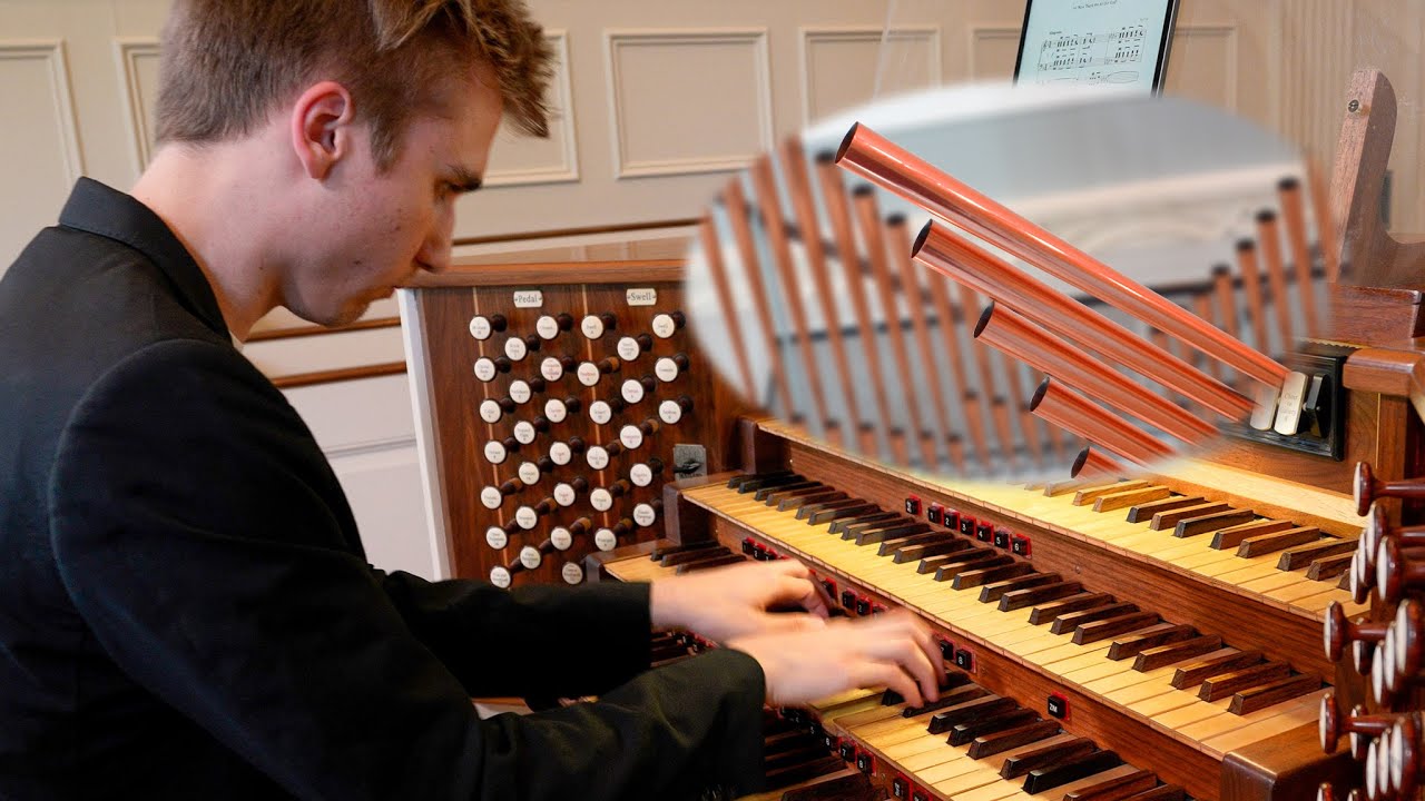 'Postlude in C' on one of the most fun Pipe Organs in the World - Paul Fey