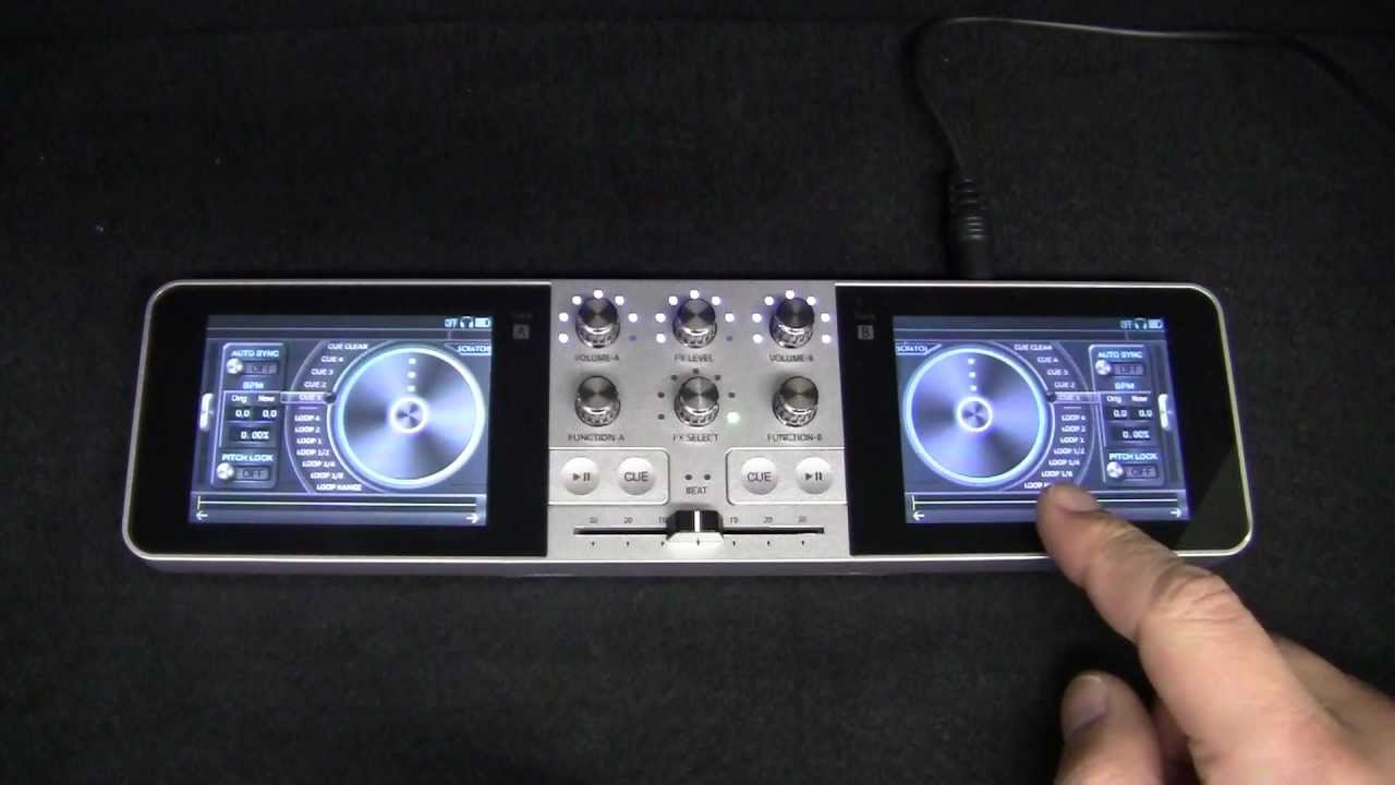 PDJ Видео-инструкция 1 - загрузка музыкального файла