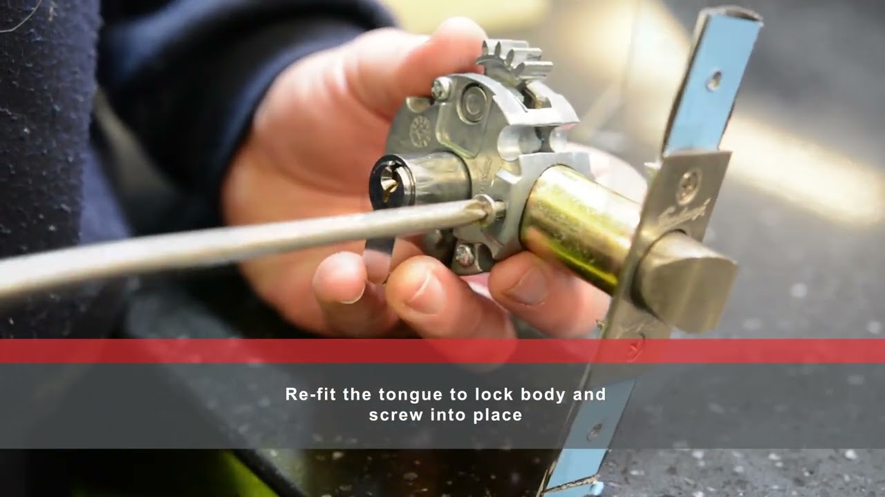 How to Remove the Tri-Lock Door Barrel from Jason Commercial Doors