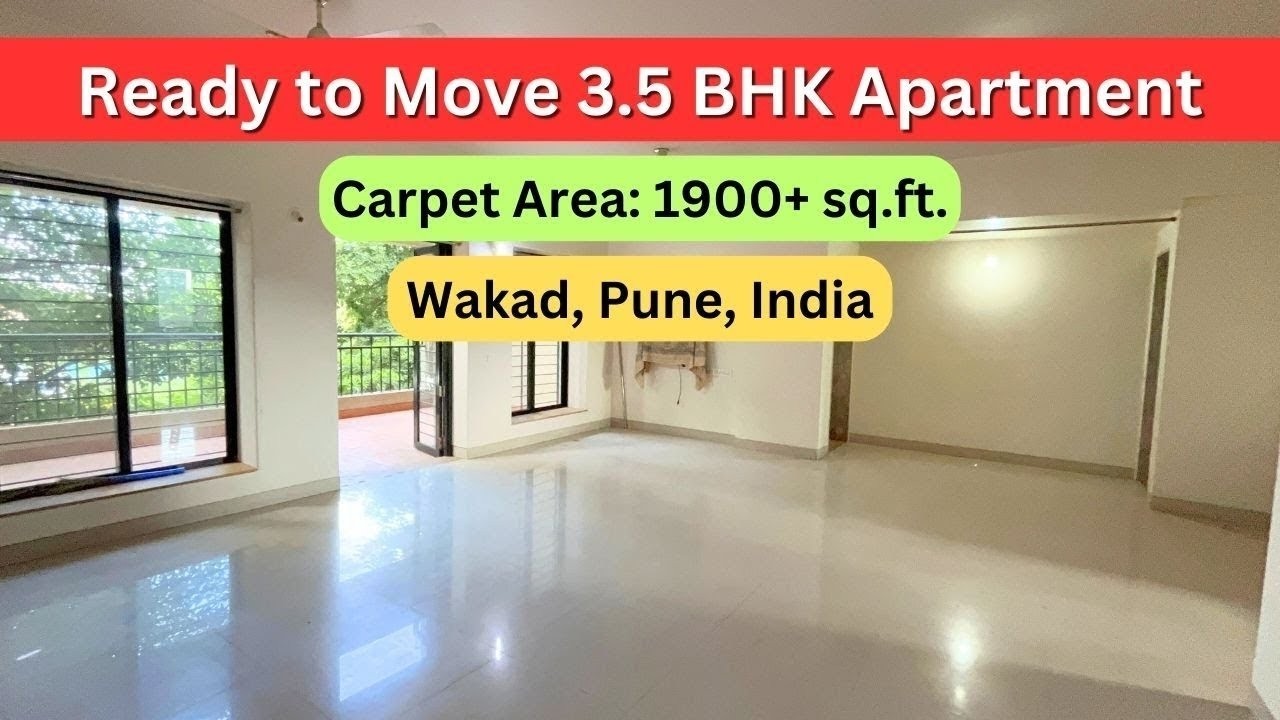 Spacious 3.5 BHK in Wakad, Pune | Ready Possession | +91 74209 23928 #wakadpune  #pune #luxuryhomes