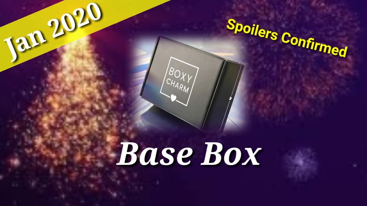 BoxyCharm January 2020 Base Box CONFIRMED Spoilers