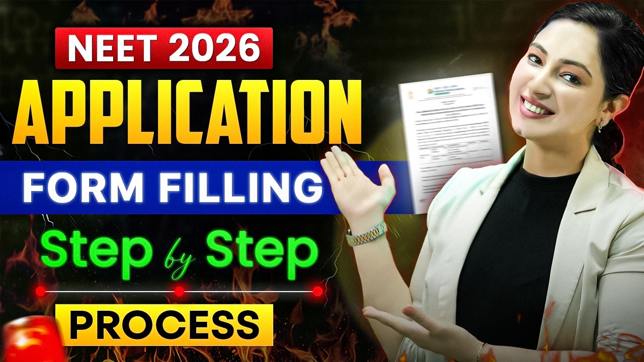 NEET 2026 Form Filling Process |Step-By-Step Online Application Guide #neet2026 #neetaspirants #neet