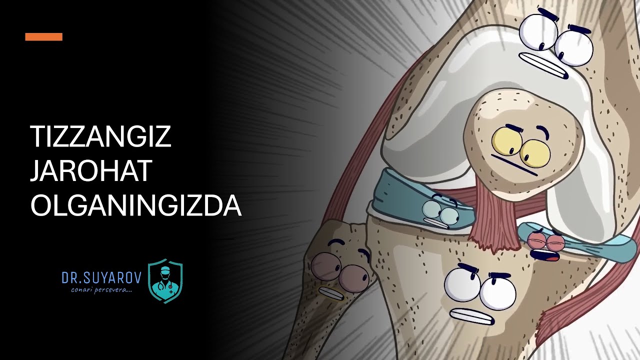 Tizzangiz jarohat olganingizda