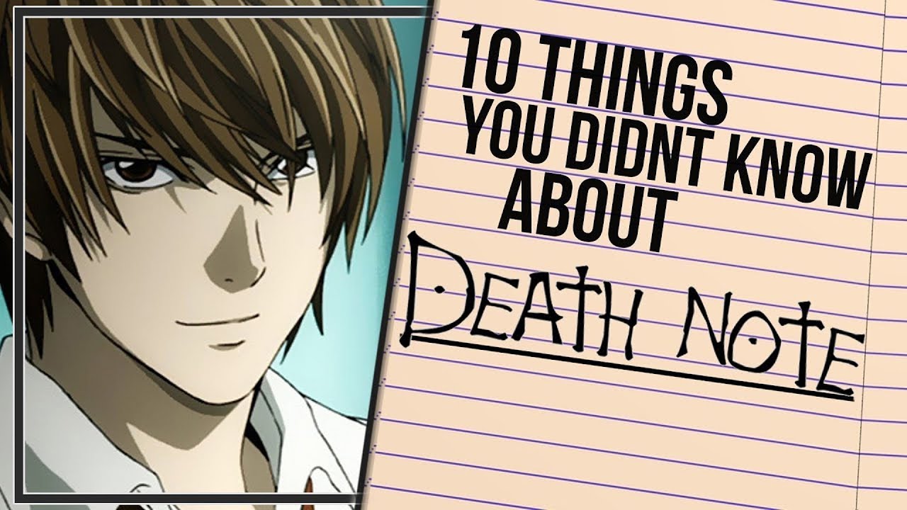 10 Things You Didn't Know About Death Note