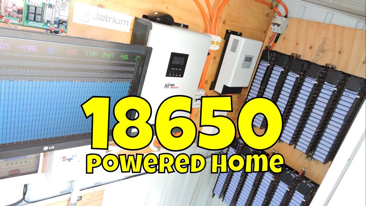 18650 DIY Powerwall Built from used laptop batteries ⚡
