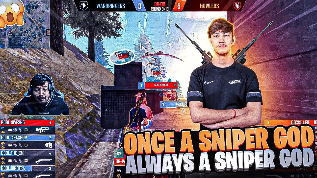 Once A Sniper God Always A Sniper God! Ft.@GAMINGWITHPAHADI ll Amazing Sniper Shots!