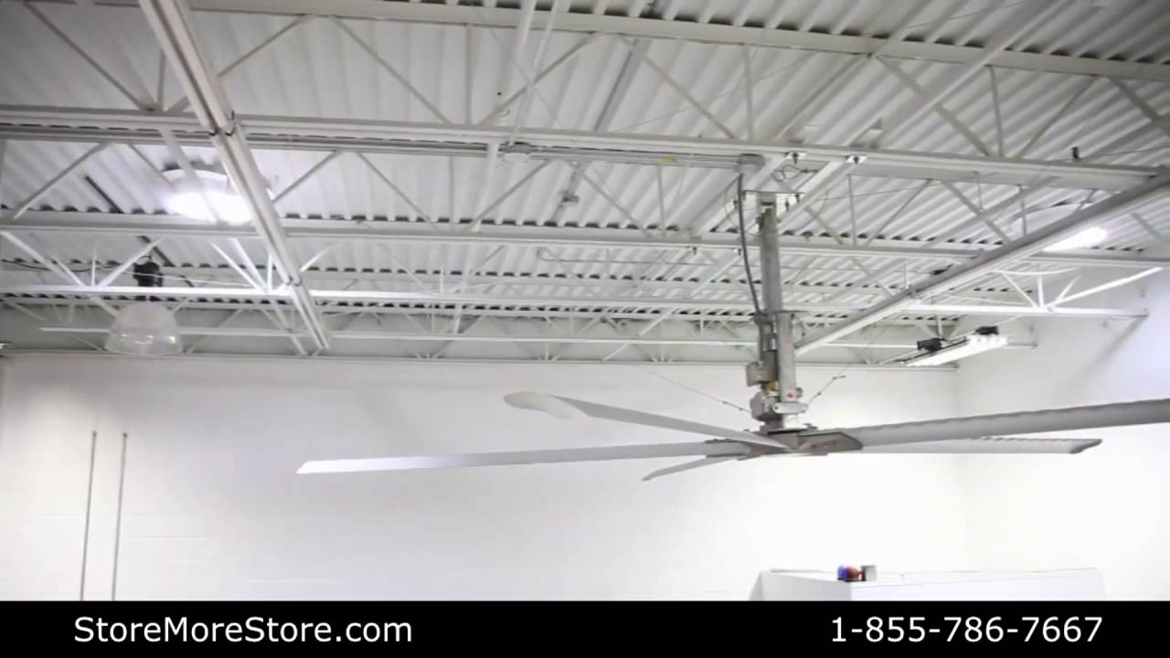 Large Diameter Industrial Commercial Ceiling Fans Ventilation