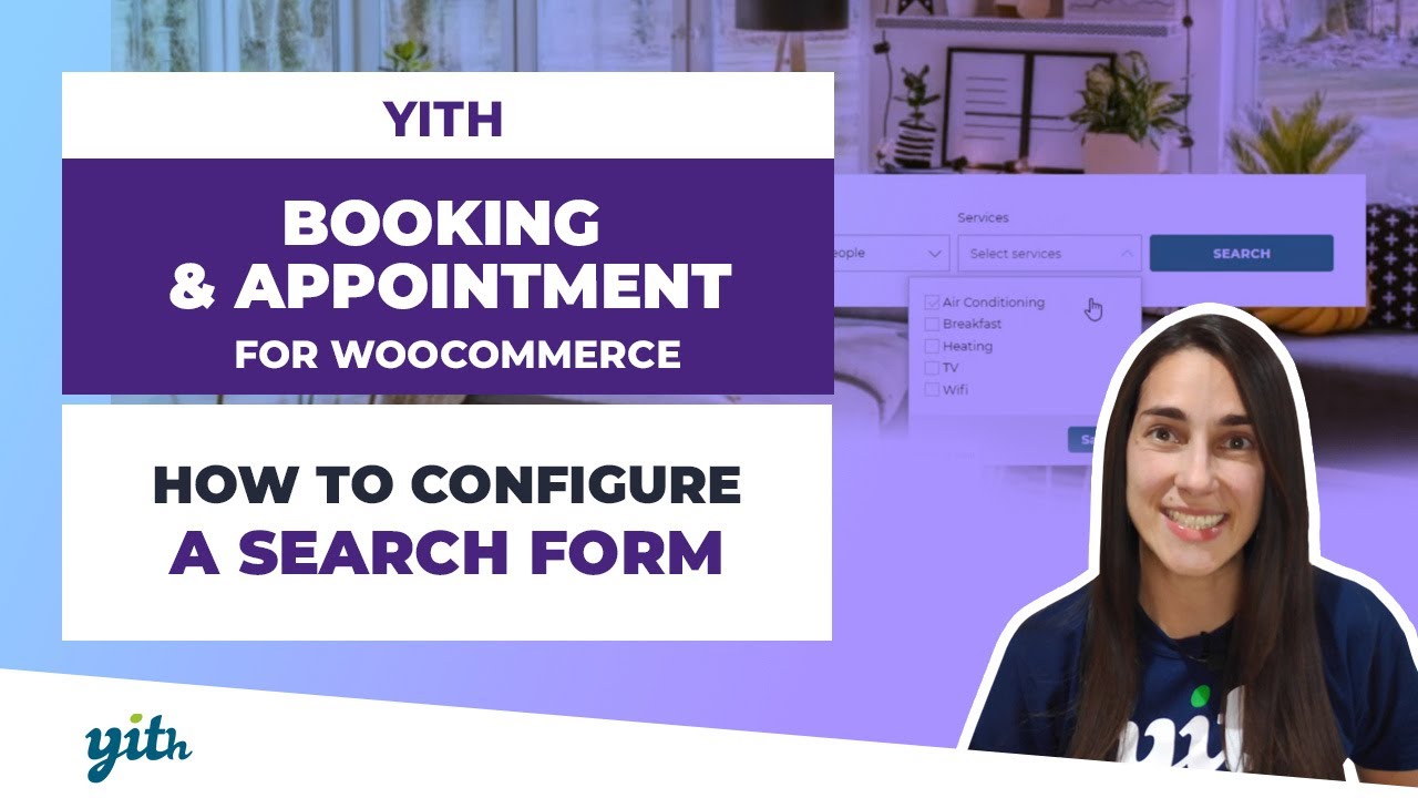 How to configure a search form - YITH Booking & Appointment for WooCommerce