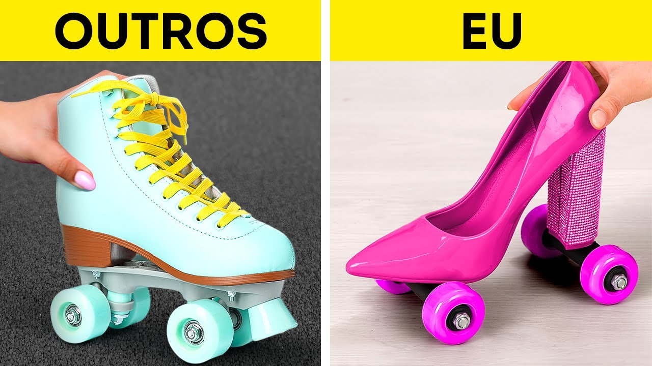 Dê uma nova vida aos seus sapatos velhos e sem graça 😎