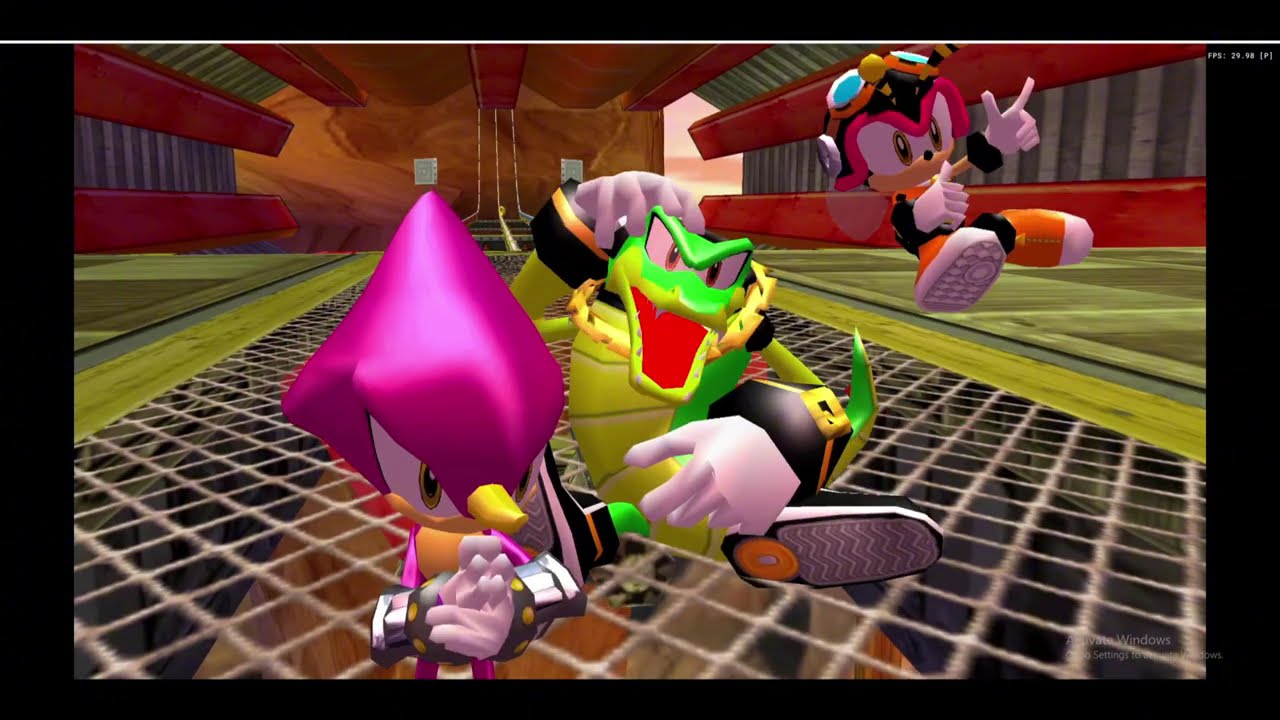 Stop falling Espio! - Team Chaotix part 4 Sonic Heroes