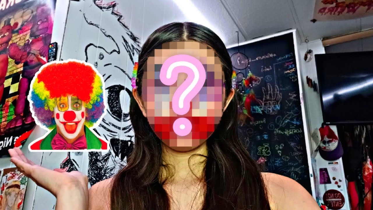 trying CLOWN MAKEUP for the first time