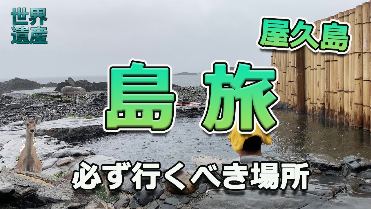 【屋久島】必ず寄るべきところ、おすすめスポット