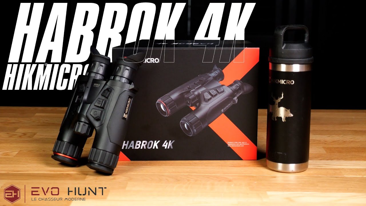 Jumelles thermiques Habrok 4k HIK Micro : UNE NOUVEAUTÉ SIGNÉE HIKMICRO