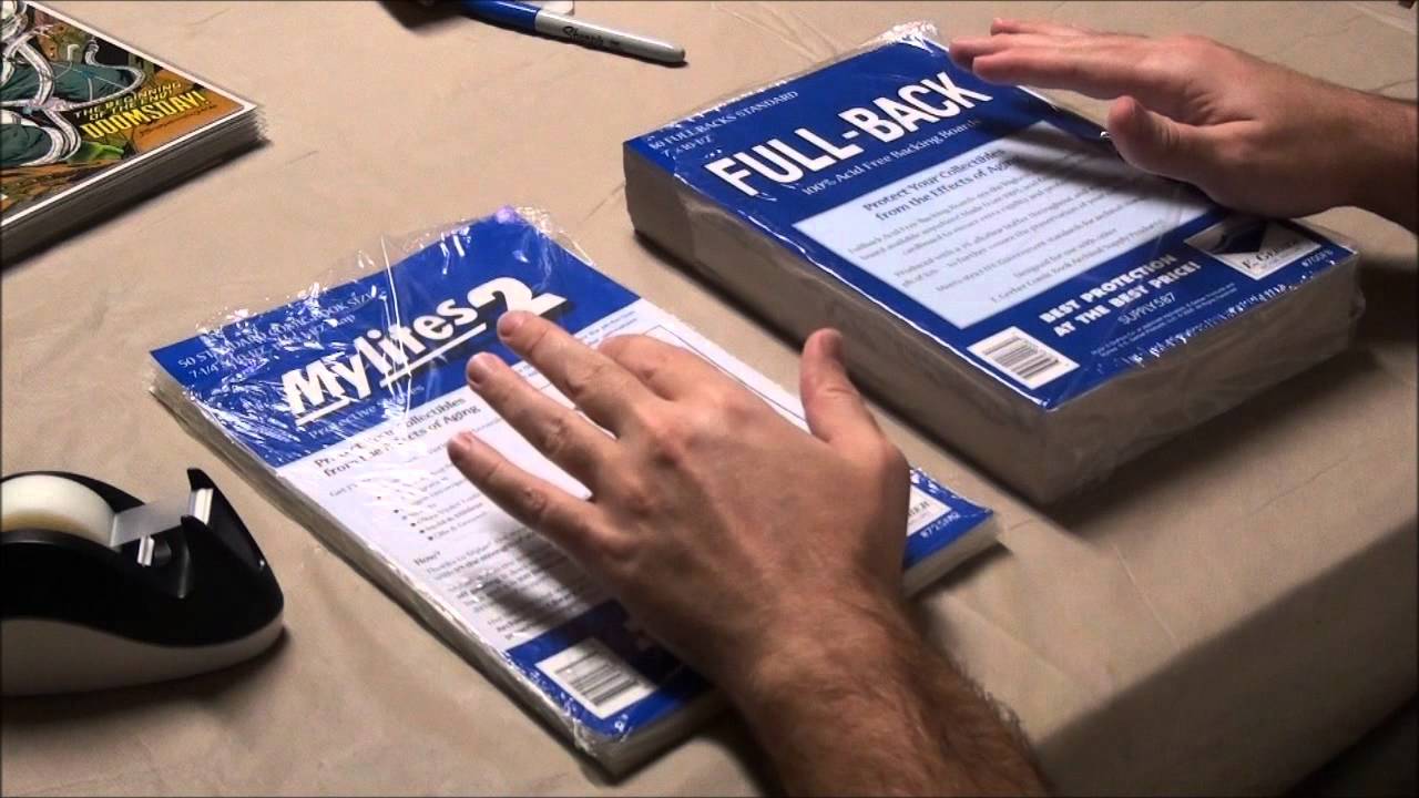 Comic Book Mylar Bags & Unboxing