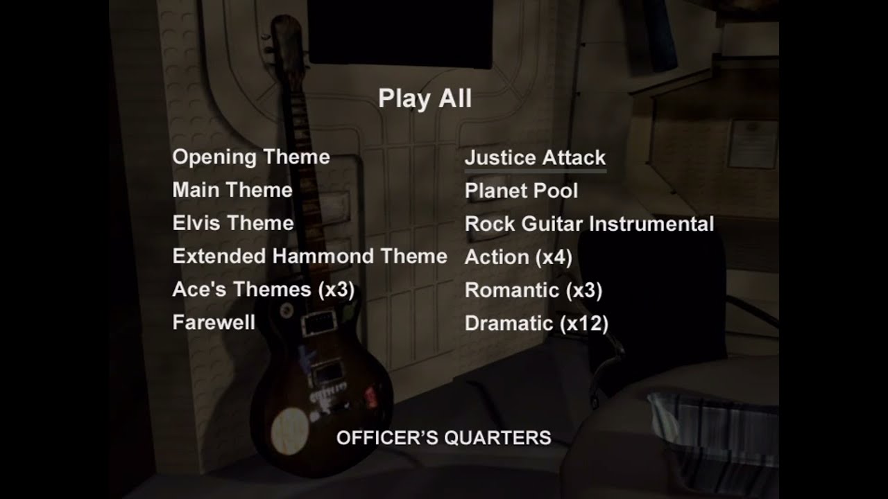Red Dwarf Series IV music cues