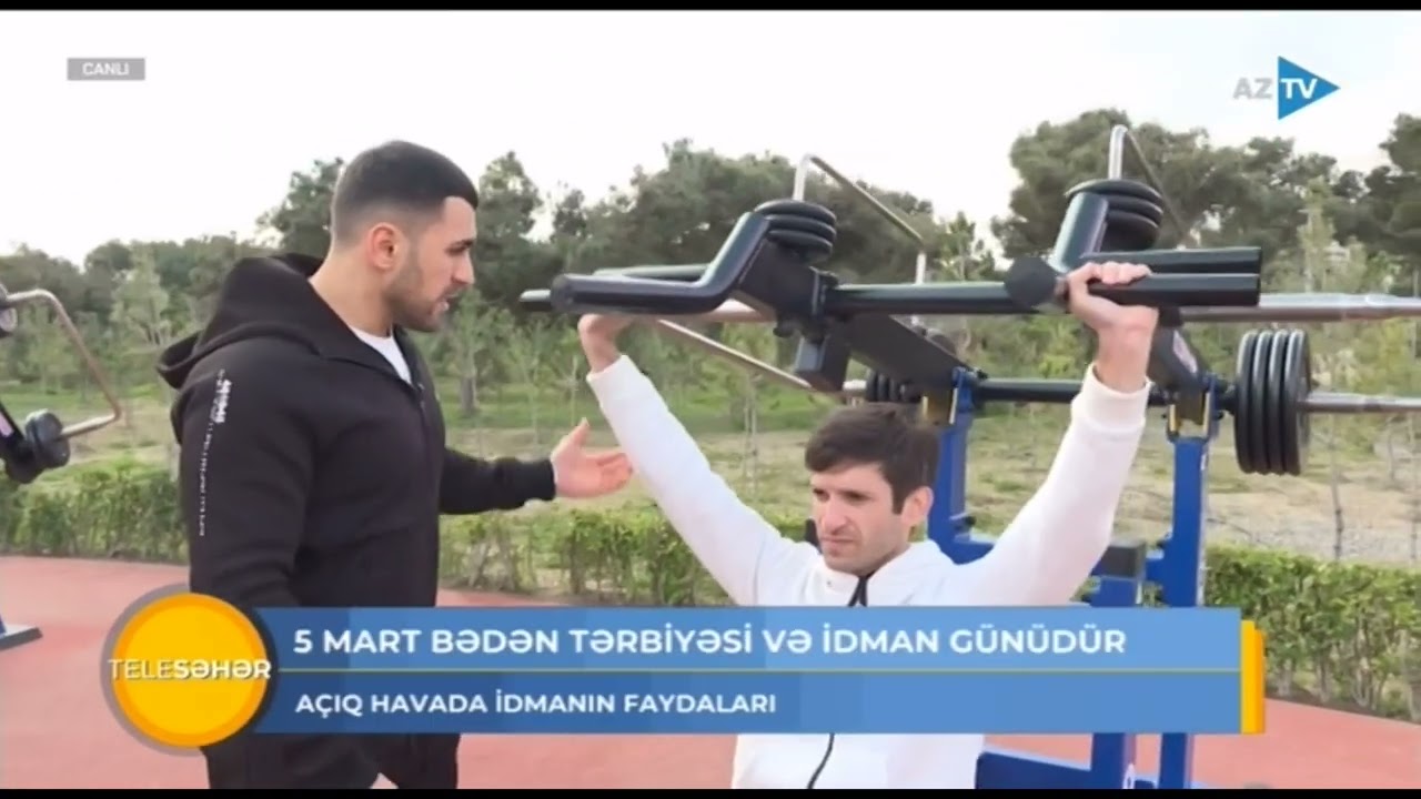 5 mart - Bədən Tərbiyəsi və İdman Günüdür