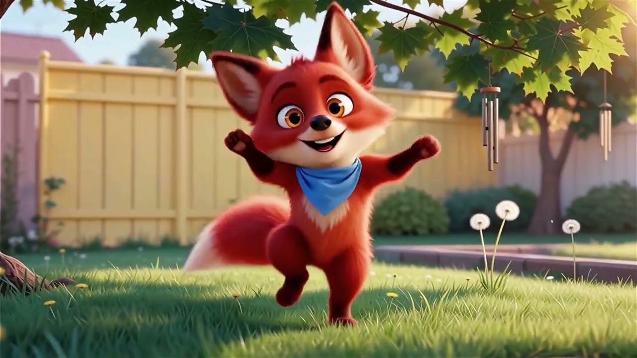 🦊❄️ El Zorrito Canta y Baila 🎶💃 | Canción Infantil de Invierno 🌨️🤍