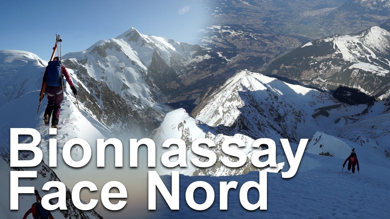 Face Nord de l'Aiguille de Bionnassay Traversée Face Sud ski de randonnée montagne alpinisme