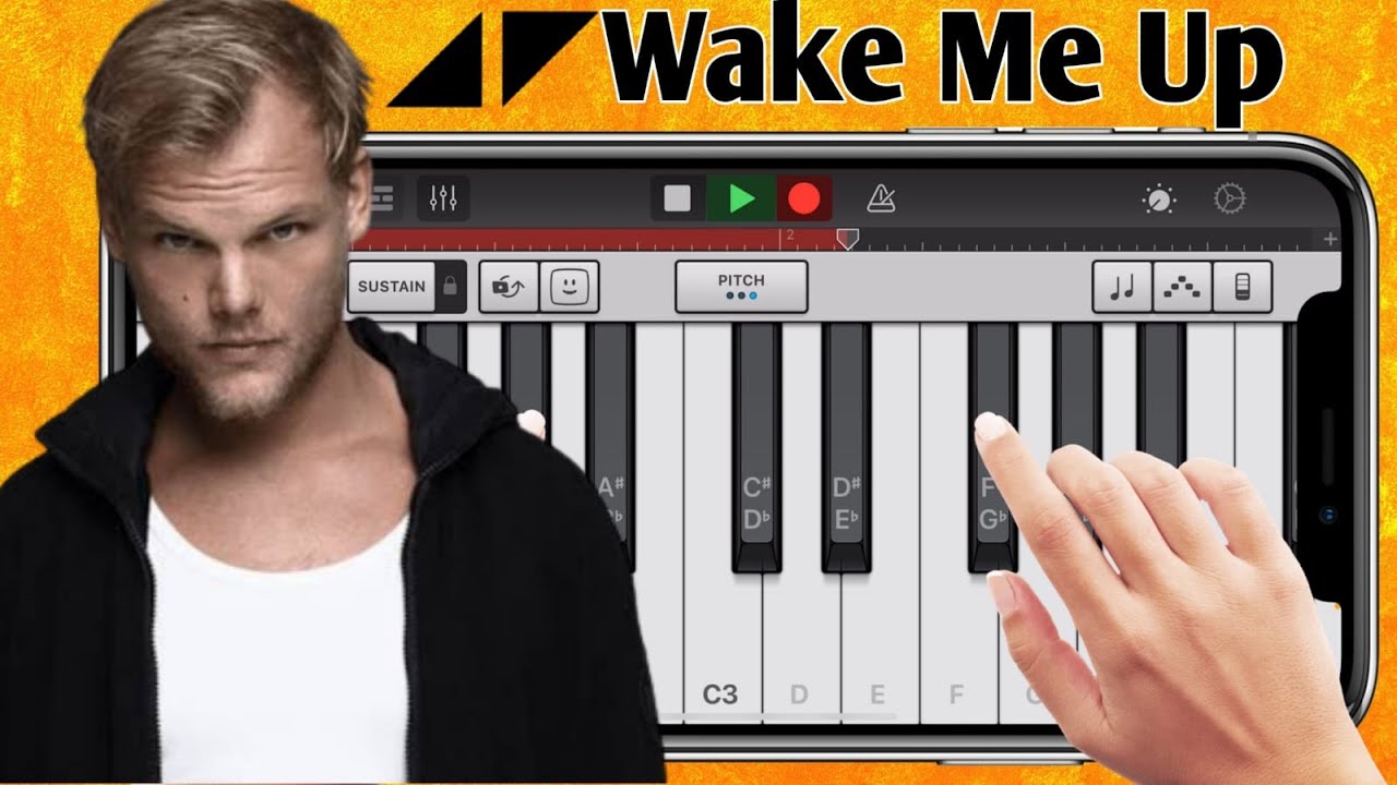 Avicii - Wake Me Up on iPhone (GarageBand)