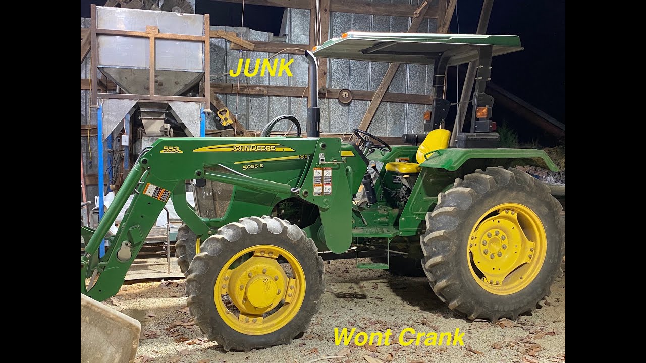 My Tractor Wont Crank!: 2009 John Deere 5055E Fixed