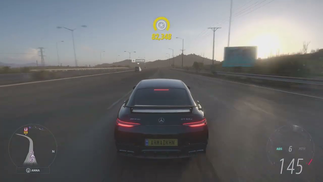 Forza Horizon 5 - PS5 4K - AMG GT TOP SPEED