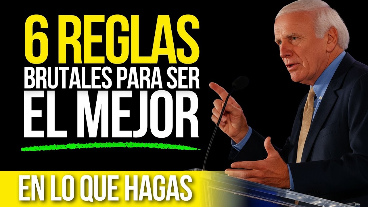 5 reglas para ser el mejor en cualquier cosa 🔥 Jim Rohn: Disciplina y Riqueza